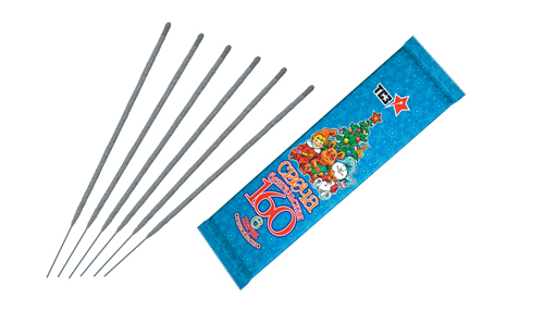  Бенгальские свечи 6 шт 160 мм в пакете  в Чебоксарах