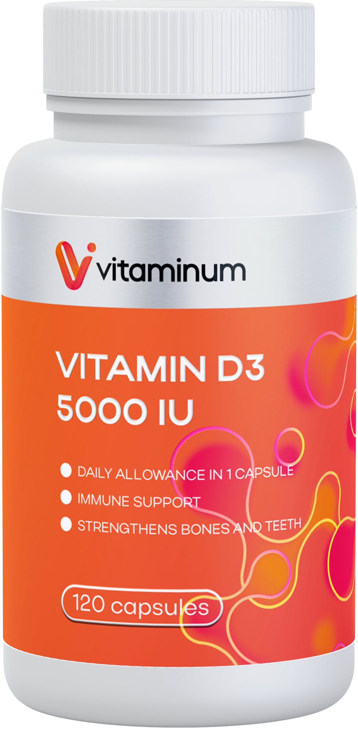  Vitaminum ВИТАМИН Д3 (5000 МЕ) 120 капсул 260 мг  в Чебоксарах